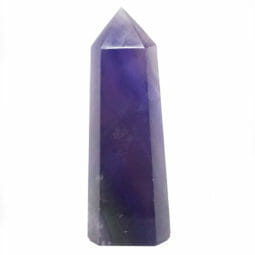 Purple Fluorite Terminated Point DS2159 | Himalayan Salt Factory