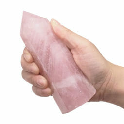 Rose Quartz Terminated Point DS2165 | Himalayan Salt Factory
