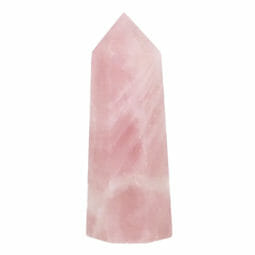 Rose Quartz Terminated Point DS2165 | Himalayan Salt Factory