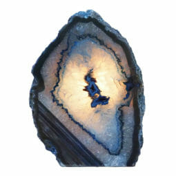 2.29kg Blue Agate Crystal Lamp N1866 6 2.29kg Blue Agate Crystal Lamp N1866 | Himalayan Salt Factory
