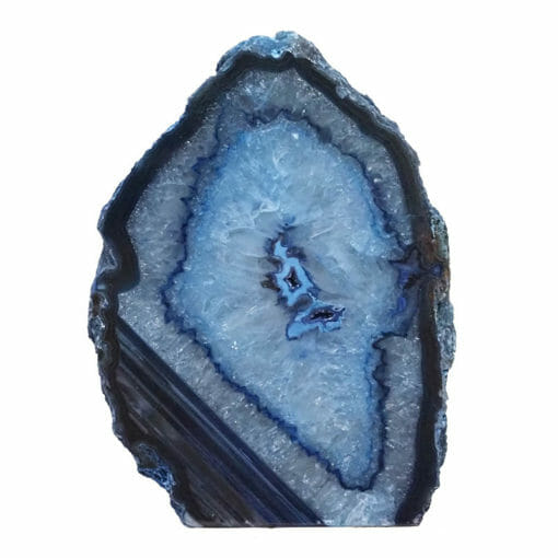 2.29kg Blue Agate Crystal Lamp N1866 | Himalayan Salt Factory