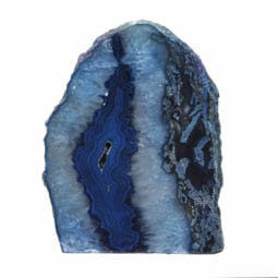 1.85kg Blue Agate Crystal Lamp N1869 | Himalayan Salt Factory