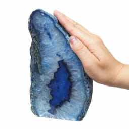 1.93kg Blue Agate Crystal Lamp N1904 7 1.93kg Blue Agate Crystal Lamp N1904 | Himalayan Salt Factory