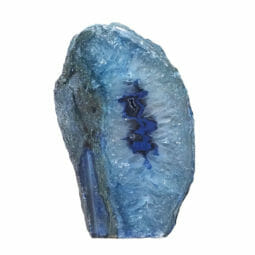 1.71kg Blue Agate Crystal Lamp N1905 | Himalayan Salt Factory