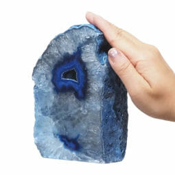 1.94kg Blue Agate Crystal Lamp N1911 7 1.94kg Blue Agate Crystal Lamp N1911 | Himalayan Salt Factory