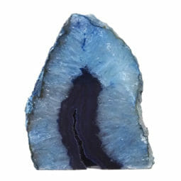 2.54kg Blue Agate Crystal Lamp N1945 | Himalayan Salt Factory