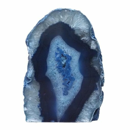 2.67kg Blue Agate Crystal Lamp N1952 | Himalayan Salt Factory