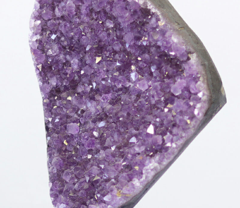 1.18kg Amethyst Druze Cluster on Metal Stand DO8 6 1.18kg Amethyst Druze Cluster on Metal Stand DO8 | Himalayan Salt Factory