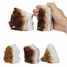 1.68kg Citrine Mini Cluster Specimen Set 5 Pieces DR349 5 1.68kg Citrine Mini Cluster Specimen Set 5 Pieces DR349 | Himalayan Salt Factory