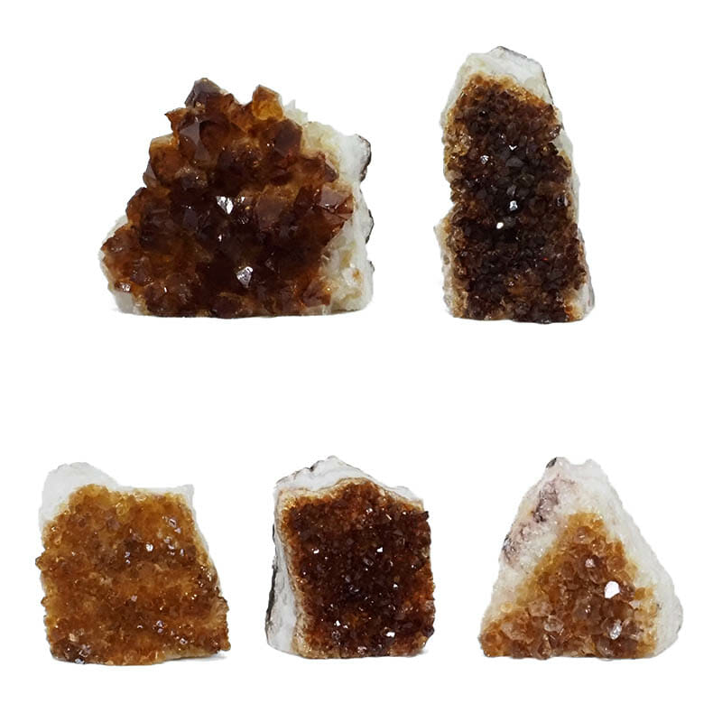 1.68kg Citrine Mini Cluster Specimen Set 5 Pieces DR349 3 1.68kg Citrine Mini Cluster Specimen Set 5 Pieces DR349 | Himalayan Salt Factory