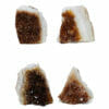 1.67kg Citrine Crystal Geode Specimen Set 4 Pieces DR358 | Himalayan Salt Factory