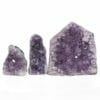 2.65kg Amethyst Crystal Geode Specimen Set 3 Pieces DR368 | Himalayan Salt Factory