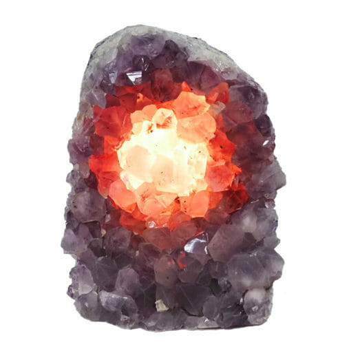 2.82kg Natural Amethyst Crystal Lamp DN1759 | Himalayan Salt Factory