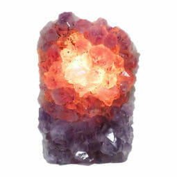 2.46kg Natural Amethyst Crystal Lamp DS2211 | Himalayan Salt Factory