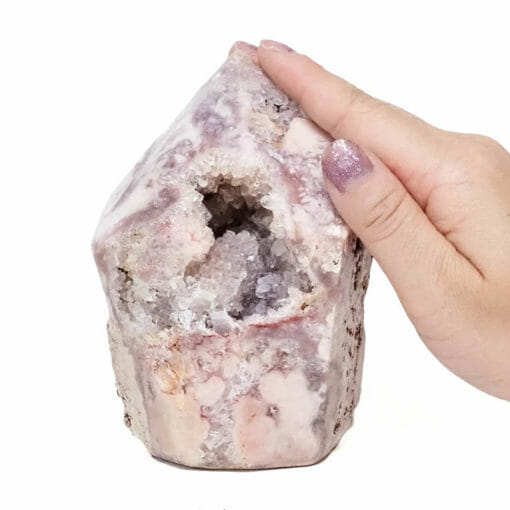 0.76kg Natural Pink Amethyst Terminated Point DS2166 | Himalayan Salt Factory