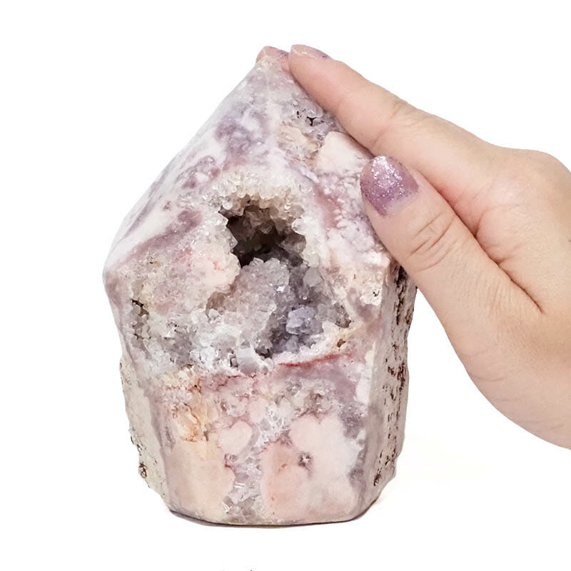 0.76kg Natural Pink Amethyst Terminated Point DS2166 4 0.76kg Natural Pink Amethyst Terminated Point DS2166 | Himalayan Salt Factory