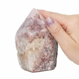 0.45kg Natural Pink Amethyst Terminated Point DS2183 | Himalayan Salt Factory