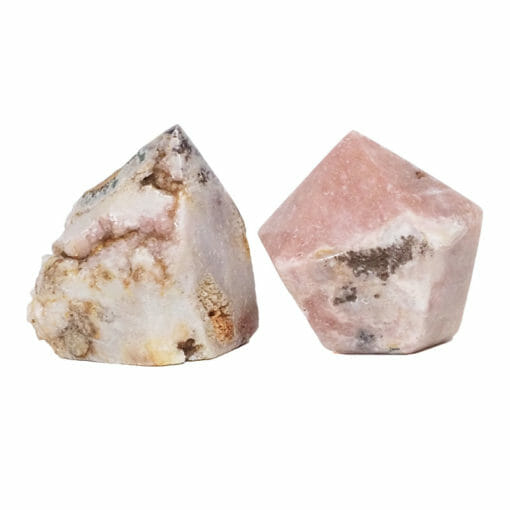 0.64kg Natural Pink Amethyst Terminated Point Set 2 DS2192 | Himalayan Salt Factory