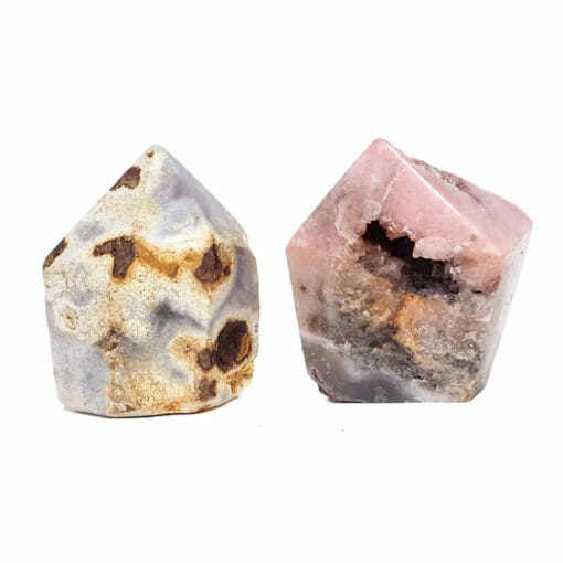 0.62kg Natural Pink Amethyst Terminated Point Set 2 DS2193 | Himalayan Salt Factory