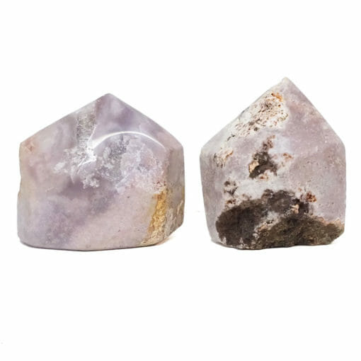 0.52kg Natural Pink Amethyst Terminated Point Set 2 DS2194 | Himalayan Salt Factory