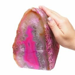 2.10kg Pink Agate Crystal Lamp N1885 7 2.10kg Pink Agate Crystal Lamp N1885 | Himalayan Salt Factory