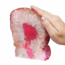 1.88kg Pink Agate Crystal Lamp N1887 | Himalayan Salt Factory