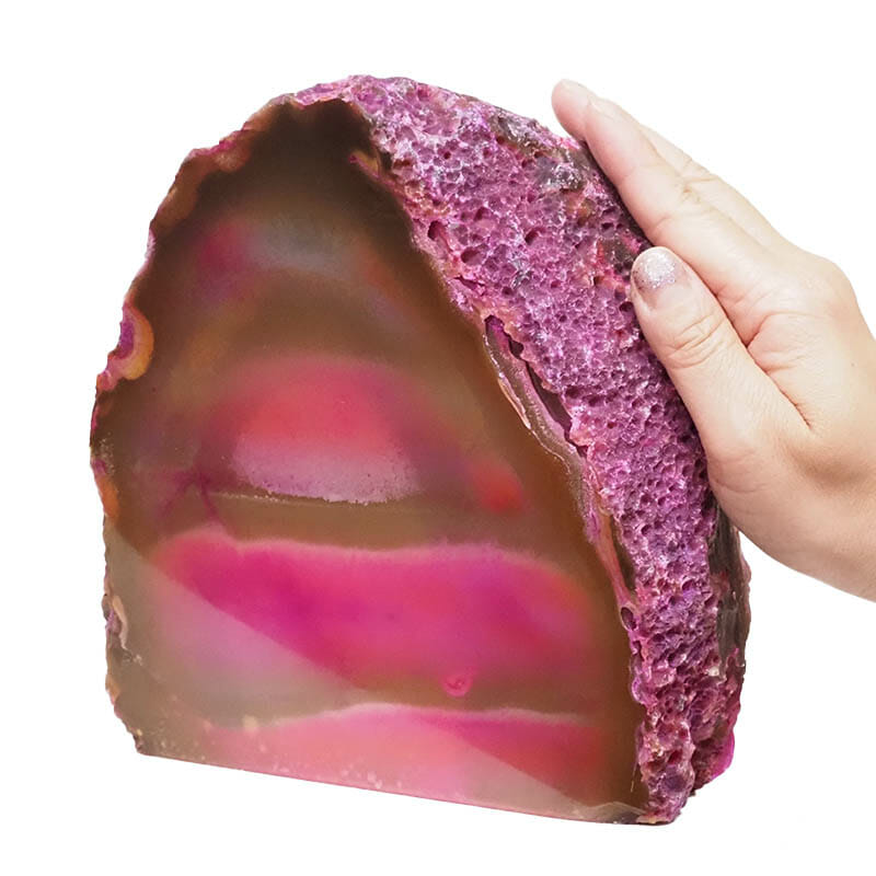 3.97kg Pink Agate Crystal Lamp N1889 5 3.97kg Pink Agate Crystal Lamp N1889 | Himalayan Salt Factory