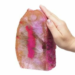 2.56kg Pink Agate Crystal Lamp N1929 7 2.56kg Pink Agate Crystal Lamp N1929 | Himalayan Salt Factory