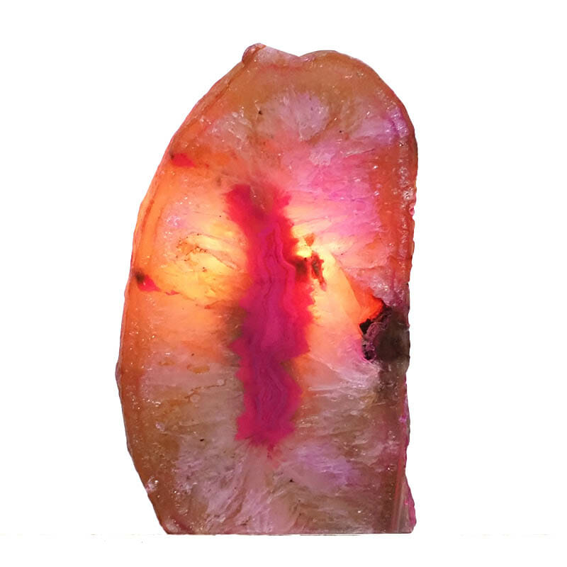 2.56kg Pink Agate Crystal Lamp N1929 4 2.56kg Pink Agate Crystal Lamp N1929 | Himalayan Salt Factory