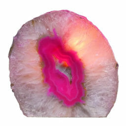 3.54kg Pink Agate Crystal Lamp N1940 6 3.54kg Pink Agate Crystal Lamp N1940 | Himalayan Salt Factory