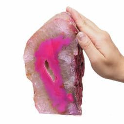 1.97kg Pink Agate Crystal Lamp S1129 7 1.97kg Pink Agate Crystal Lamp S1129 | Himalayan Salt Factory