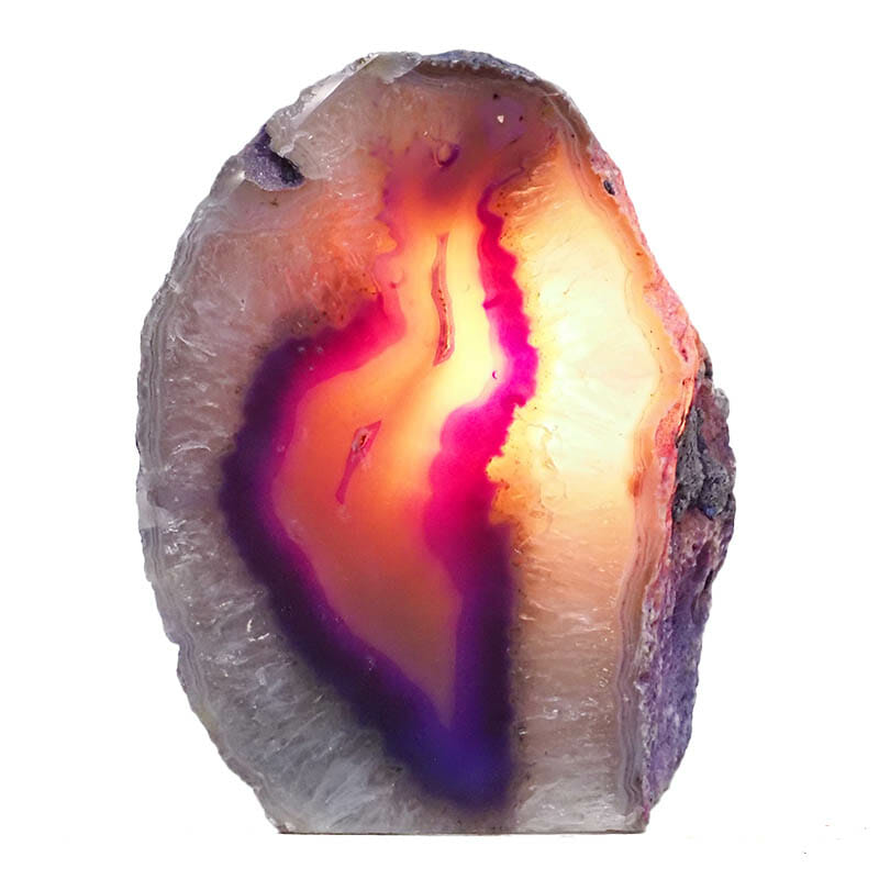 2.23kg Purple Agate Crystal Lamp N1890 4 2.23kg Purple Agate Crystal Lamp N1890 | Himalayan Salt Factory