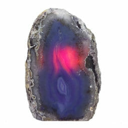 2.46kg Purple Agate Crystal Lamp N1896 | Himalayan Salt Factory
