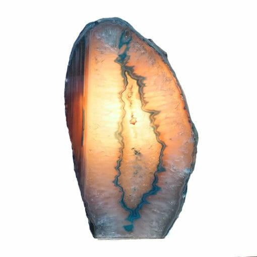 1.82kg Teal Agate Crystal Lamp S1148 | Himalayan Salt Factory