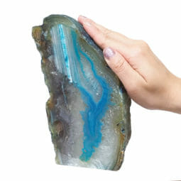 1.89kg Teal Agate Crystal Lamp S1150 7 1.89kg Teal Agate Crystal Lamp S1150 | Himalayan Salt Factory