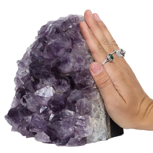 3.83kg Natural Amethyst Crystal Lamp DB451 | Himalayan Salt Factory