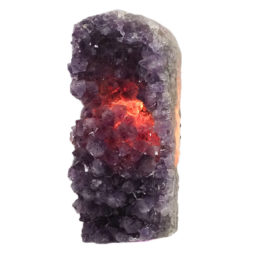 3.29kg Natural Amethyst Crystal Lamp DB489 | Himalayan Salt Factory