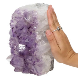 3.68kg Natural Amethyst Crystal Lamp DB490 | Himalayan Salt Factory