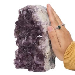2.89kg Natural Amethyst Crystal Lamp DB493 | Himalayan Salt Factory