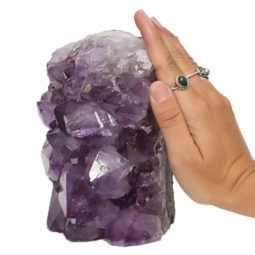2.75kg Natural Amethyst Crystal Lamp DB500 7 2.75kg Natural Amethyst Crystal Lamp DB500 | Himalayan Salt Factory