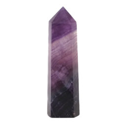Purple Fluorite Terminated Point DS2250 | Himalayan Salt Factory