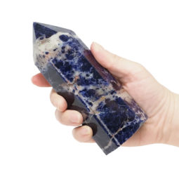 Sodalite Terminated Point DS2242 | Himalayan Salt Factory