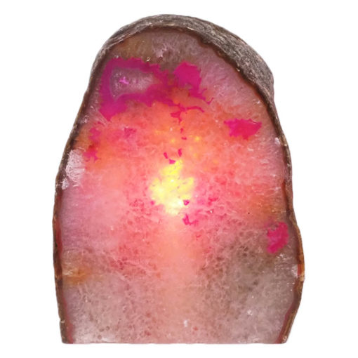 3.45kg Pink Agate Crystal Lamp L217 | Himalayan Salt Factory