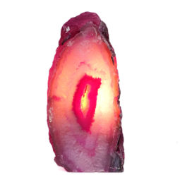 2.15kg Pink Agate Crystal Lamp L218 | Himalayan Salt Factory