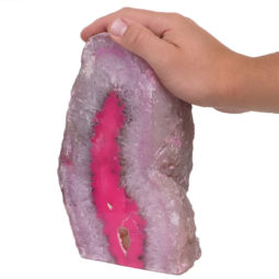 3.23kg Pink Agate Crystal Lamp L221 7 3.23kg Pink Agate Crystal Lamp L221 | Himalayan Salt Factory