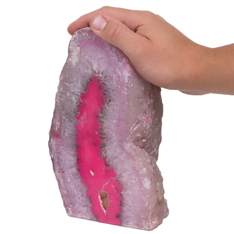 3.23kg Pink Agate Crystal Lamp L221 5 3.23kg Pink Agate Crystal Lamp L221 | Himalayan Salt Factory