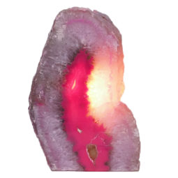 3.23kg Pink Agate Crystal Lamp L221 6 3.23kg Pink Agate Crystal Lamp L221 | Himalayan Salt Factory