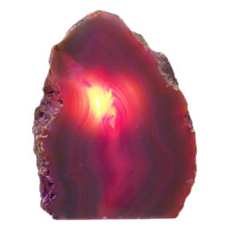 2.23kg Pink Agate Crystal Lamp L222 | Himalayan Salt Factory
