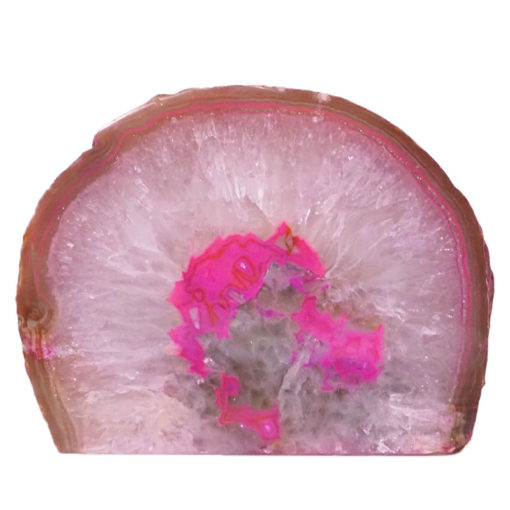 2.84kg Pink Agate Crystal Lamp L226 | Himalayan Salt Factory