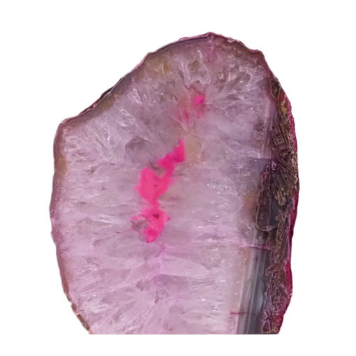 1.52kg Pink Agate Crystal Lamp L227 | Himalayan Salt Factory